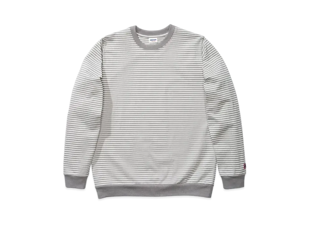 UNDEFEATED STRIPED L/S TOP - 10028 "Gray"