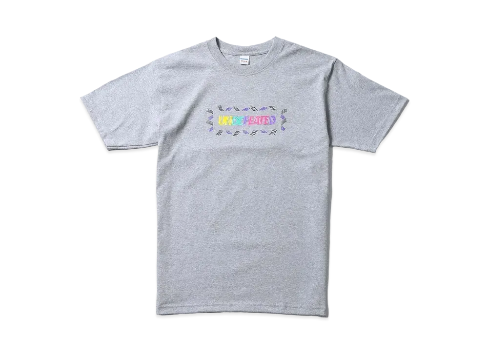 UNDEFEATED OUTLINE S/S TEE - 80077 "Gray"