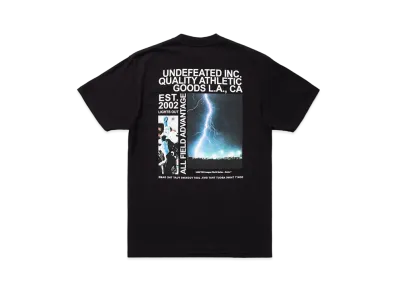 UNDEFEATED LIGHTS OUT S/S TEE - 80221 "Black"
