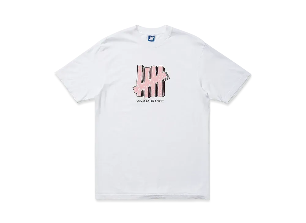UNDEFEATED SPORT S/S TEE - 80233 "White"
