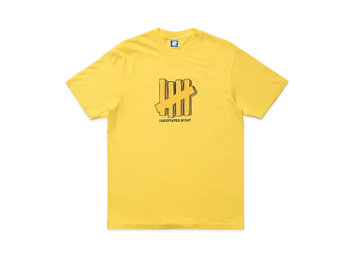 UNDEFEATED SPORT S/S TEE - 80233 "Yellow"