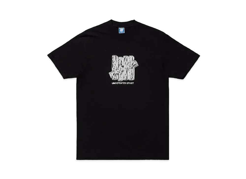 UNDEFEATED SPORT S/S TEE - 80233 "Black"
