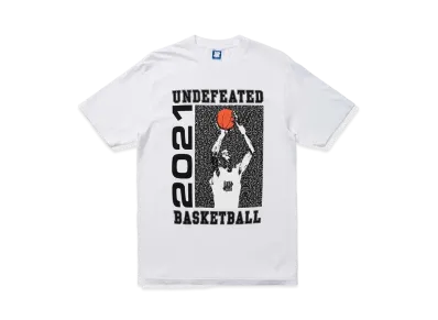 UNDEFEATED 2021 BASKETBALL S/S TEE - 80236 "White"