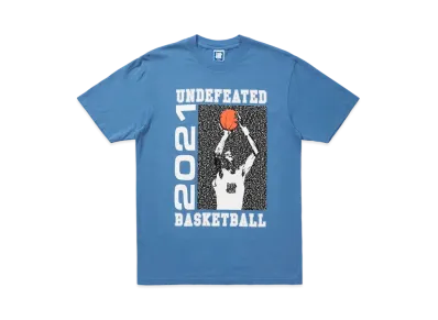 UNDEFEATED 2021 BASKETBALL S/S TEE - 80236 "Blue"