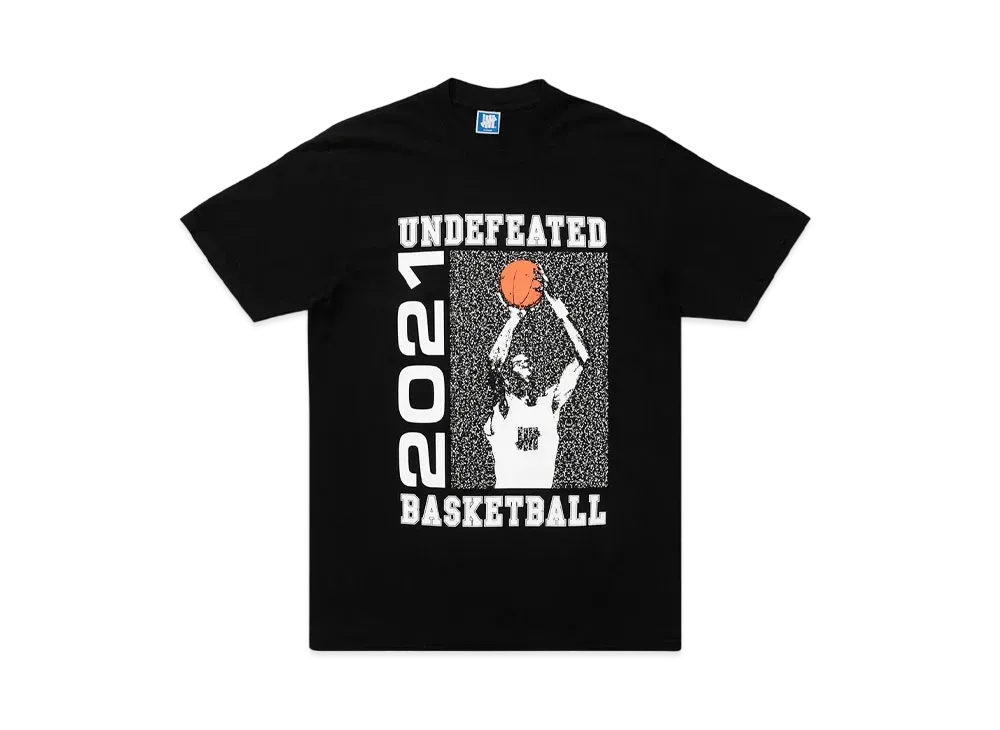 UNDEFEATED 2021 BASKETBALL S/S TEE - 80236 "Black"