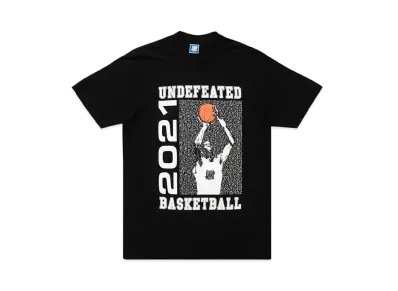 UNDEFEATED 2021 BASKETBALL S/S TEE - 80236 "Black"