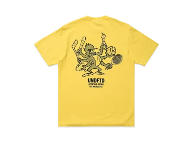 UNDEFEATED HEXABIRD S/S TEE - 80235 "Yellow"