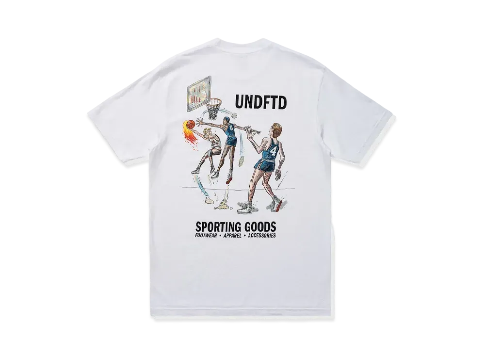 UNDEFEATED HOOP GOODS S/S TEE - 80231 "White"
