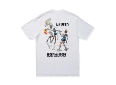 UNDEFEATED HOOP GOODS S/S TEE - 80231 "White"
