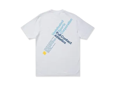 UNDEFEATED SPORTS CORP S/S TEE - 80245 "White"