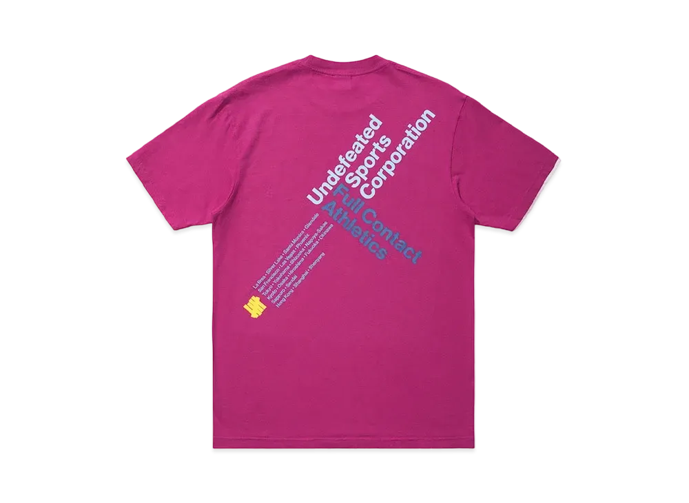 UNDEFEATED SPORTS CORP S/S TEE - 80245 "Pink"