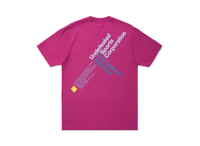 UNDEFEATED SPORTS CORP S/S TEE - 80245 "Pink"