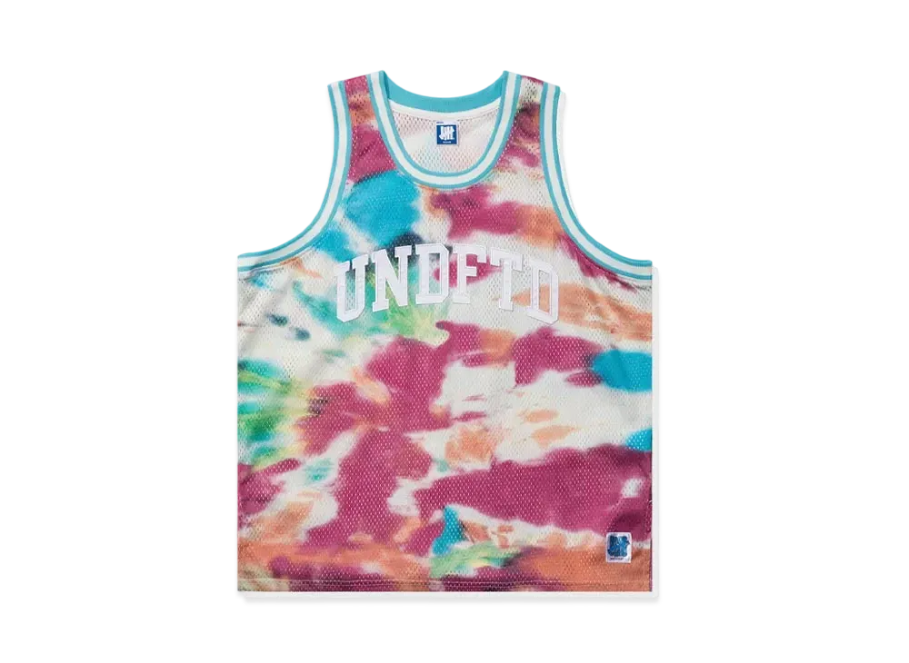 UNDEFEATED TIE DYE BASKETBALL JERSEY - 10077 "Multi"