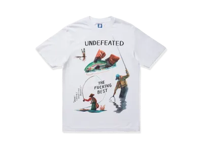 UNDEFEATED CATCH & RELEASE S/S TEE - 80242 "White"