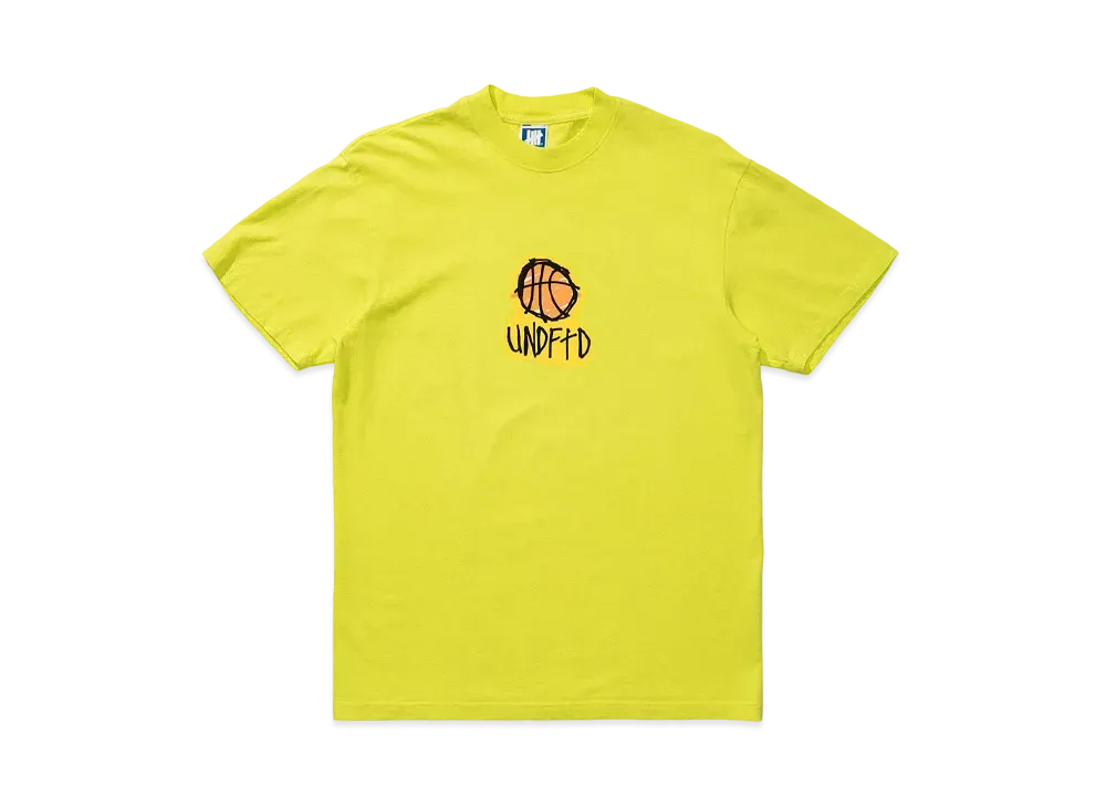 UNDEFEATED BBALL S/S TEE - 80220 "Yellow"