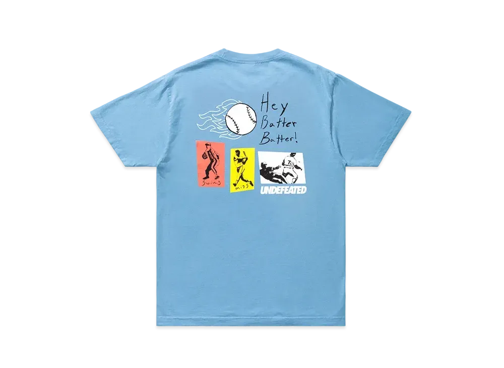 UNDEFEATED HEY BATTER S/S TEE - 80150 "Light Blue"