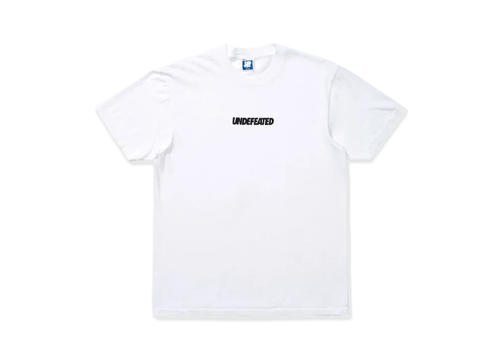 UNDEFEATED LOGO S/S TEE - 80209 "White"