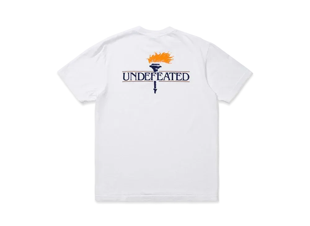 UNDEFEATED FLAME S/S TEE - 80222 "White"