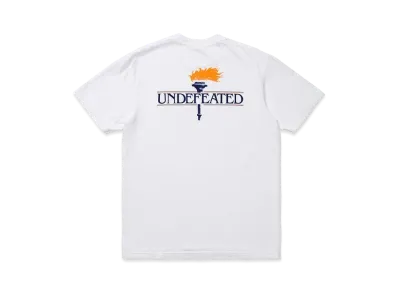UNDEFEATED FLAME S/S TEE - 80222 "White"