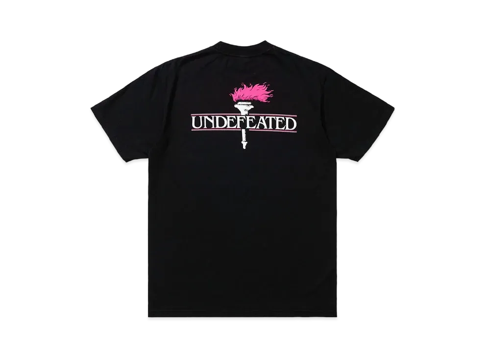 UNDEFEATED FLAME S/S TEE - 80222 "Black"