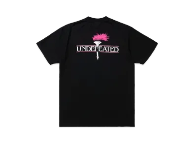 UNDEFEATED FLAME S/S TEE - 80222 "Black"