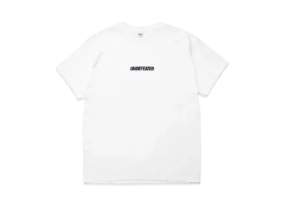 UNDEFEATED HOLOGRAPHIC LOGO S/S TEE - 180086 "White"