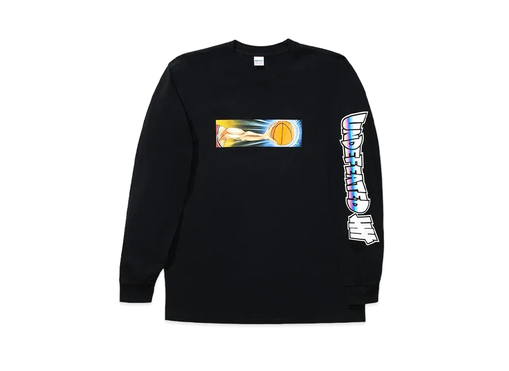 UNDEFEATED ANIME BBALL L/S TEE - 80204 "Black"