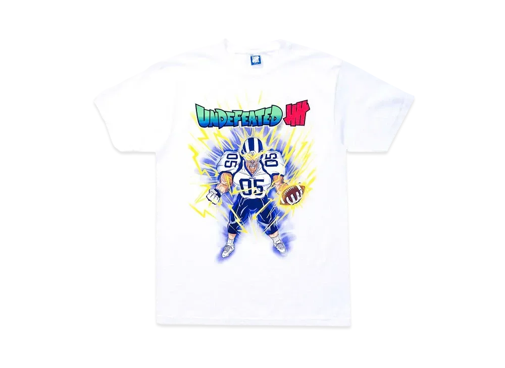 UNDEFEATED SUPER BALL S/S TEE - 80197 "White"
