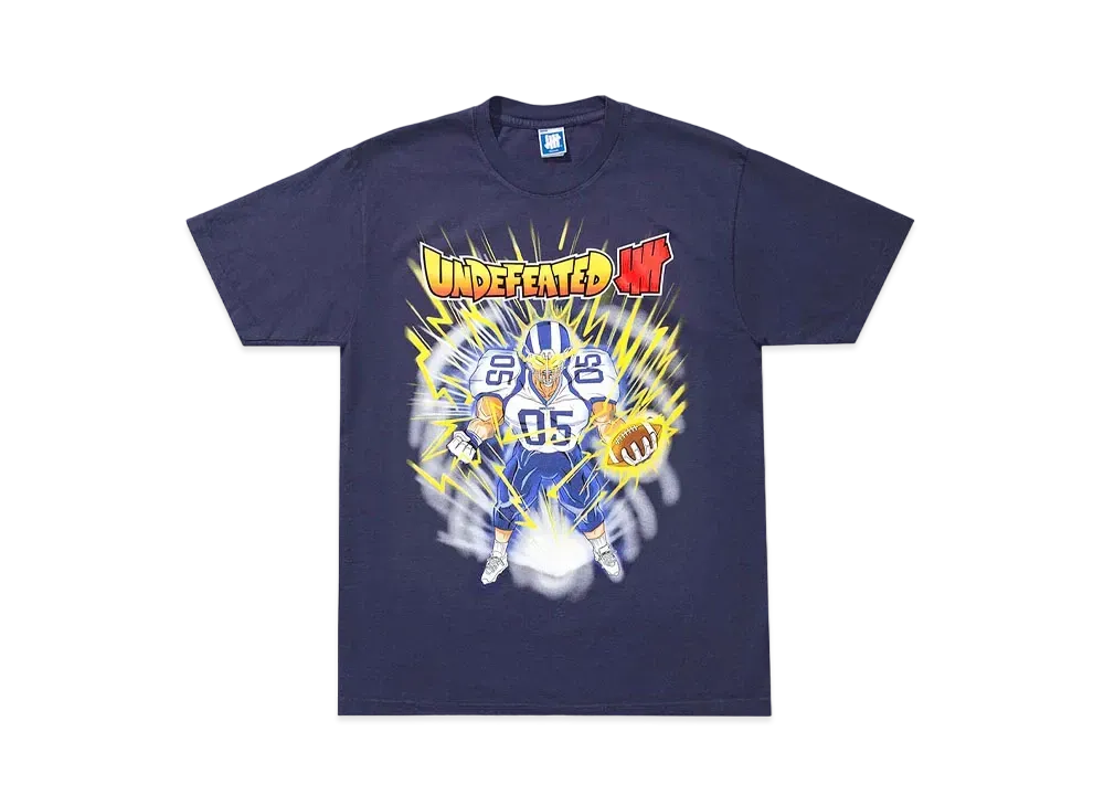 UNDEFEATED SUPER BALL S/S TEE - 80197 "Navy"