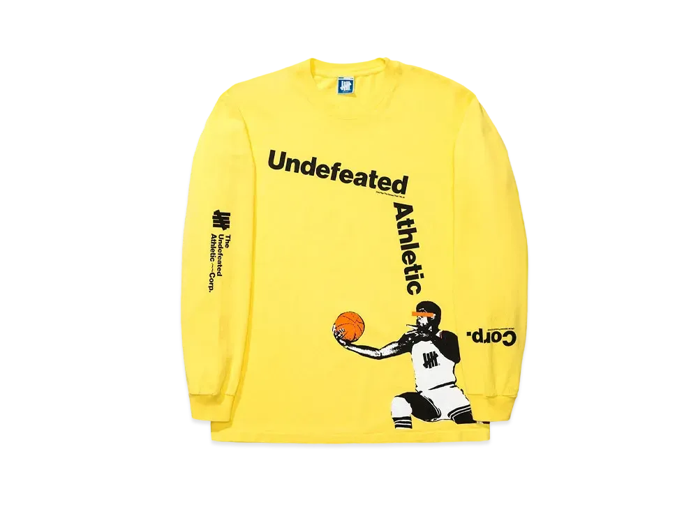 UNDEFEATED ATHLETIC CORP L/S TEE - 80203 "Gold"