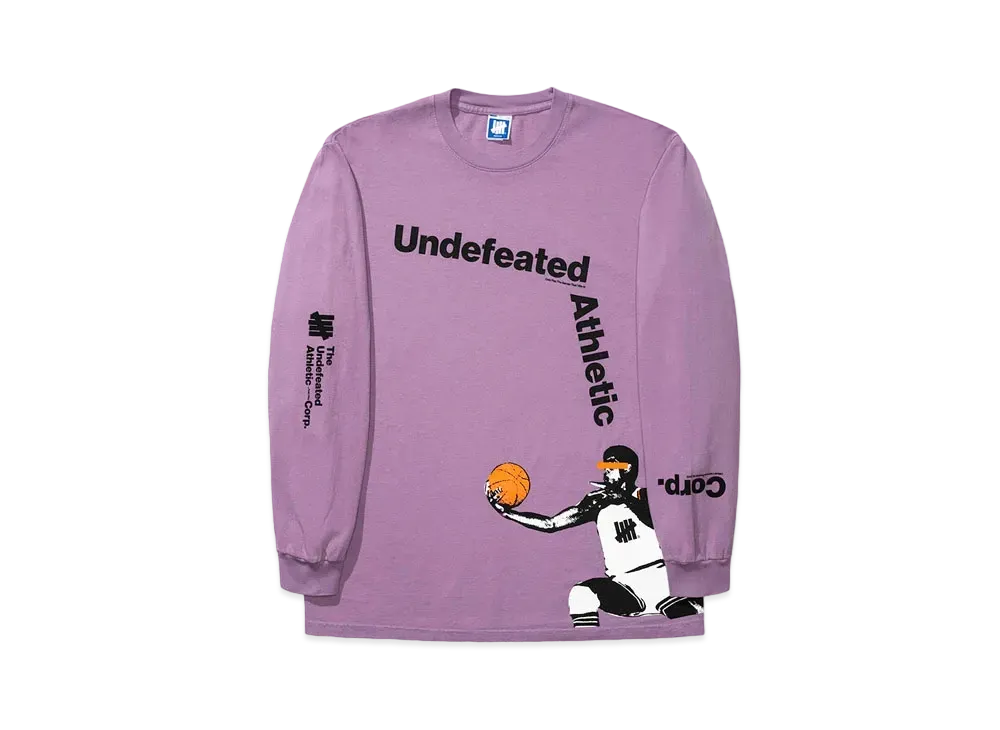 UNDEFEATED ATHLETIC CORP L/S TEE - 80203 "Purple"