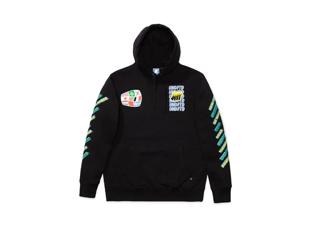 UNDEFEATED MOTO HOODIE - 70005 "Black"
