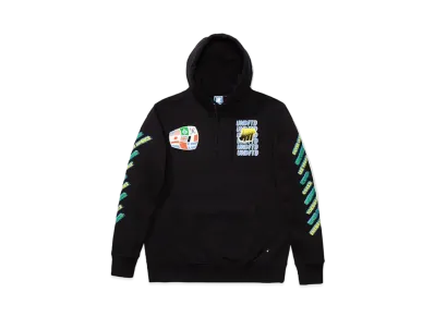 UNDEFEATED MOTO HOODIE - 70005 "Black"