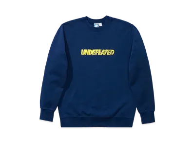 UNDEFEATED DISTRESSED CREWNECK - 20065 "Navy"