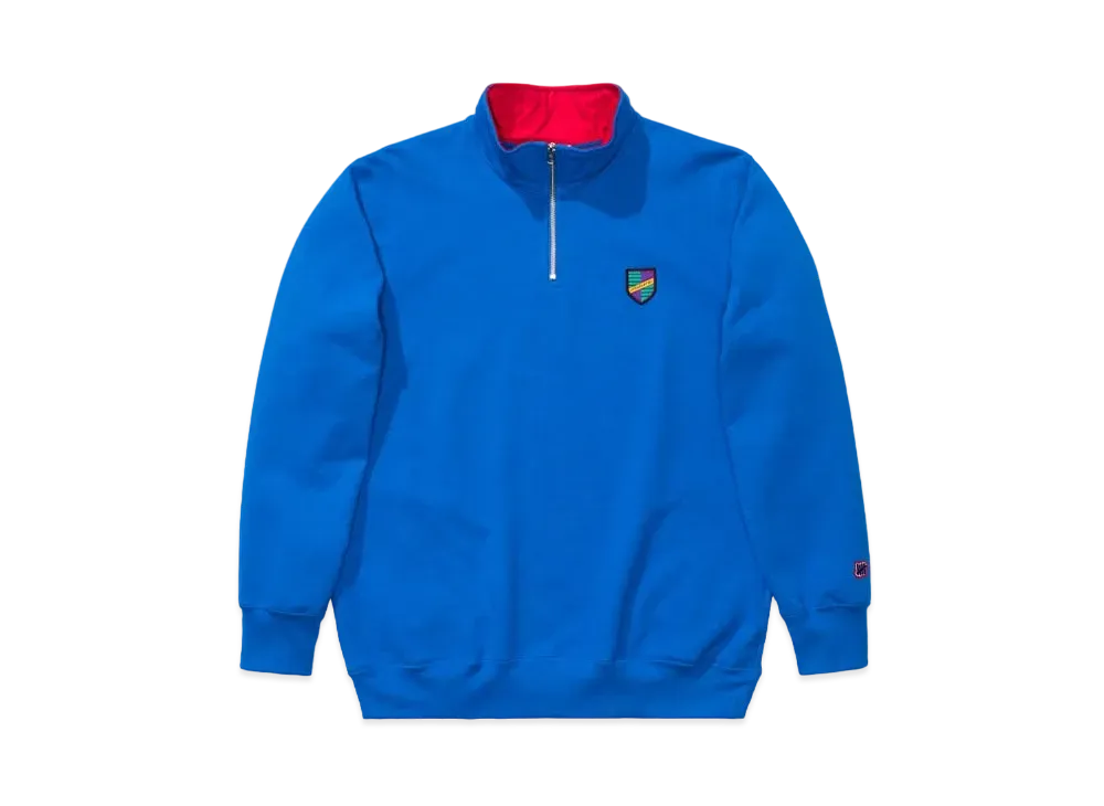 UNDEFEATED CREST QUARTER ZIP PULLOVER - 20039 "Blue"