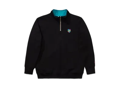 UNDEFEATED CREST QUARTER ZIP PULLOVER - 20039 "Black"
