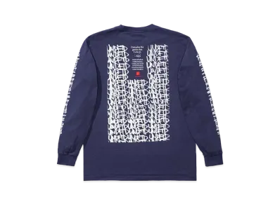 UNDEFEATED WRITER L/S TEE - 80207 "Navy"
