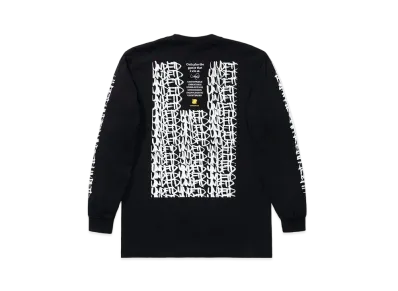 UNDEFEATED WRITER L/S TEE - 80207 "Black"