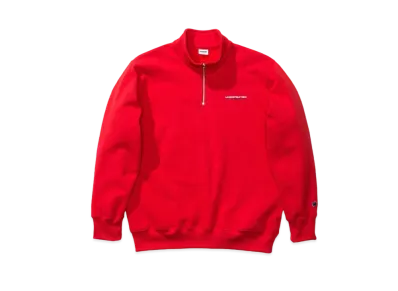 UNDEFEATED QUARTER ZIP PULLOVER - 20023 "Red"
