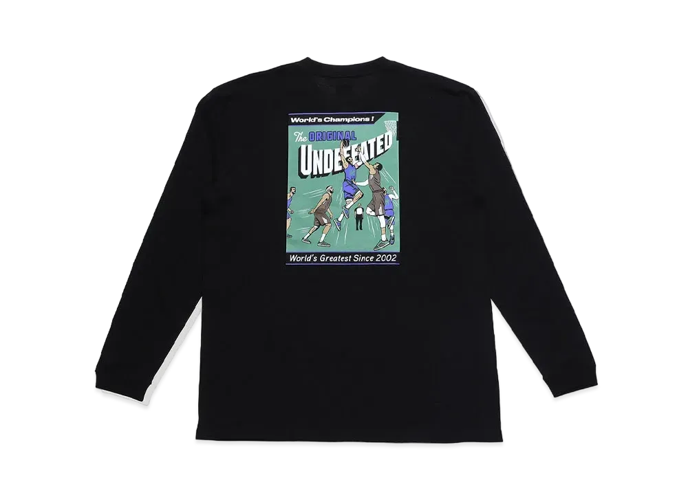 UNDEFEATED THE ORIGINAL L/S TEE VENEER - UL20108 "Black"