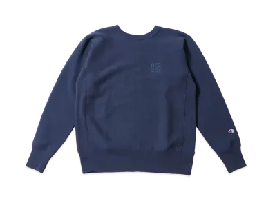 UNDEFEATED CHAMPION 5 STRIKE RW CREW SWEAT - C8-Q031 "Navy"
