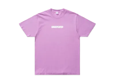 UNDEFEATED LOGO S/S TEE - 80156 "Purple"