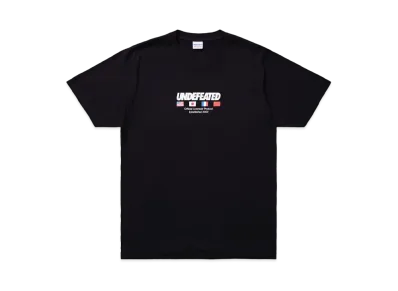 UNDEFEATED OFFICIAL FLAGS S/S TEE - 80147 "Black"