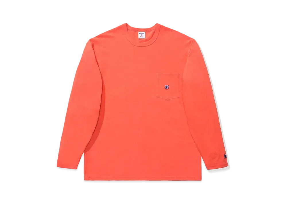 UNDEFEATED L/S TEE - 10045 "Red"