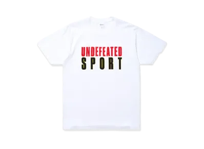 UNDEFEATED SPORT S/S TEE - 80144 "White"