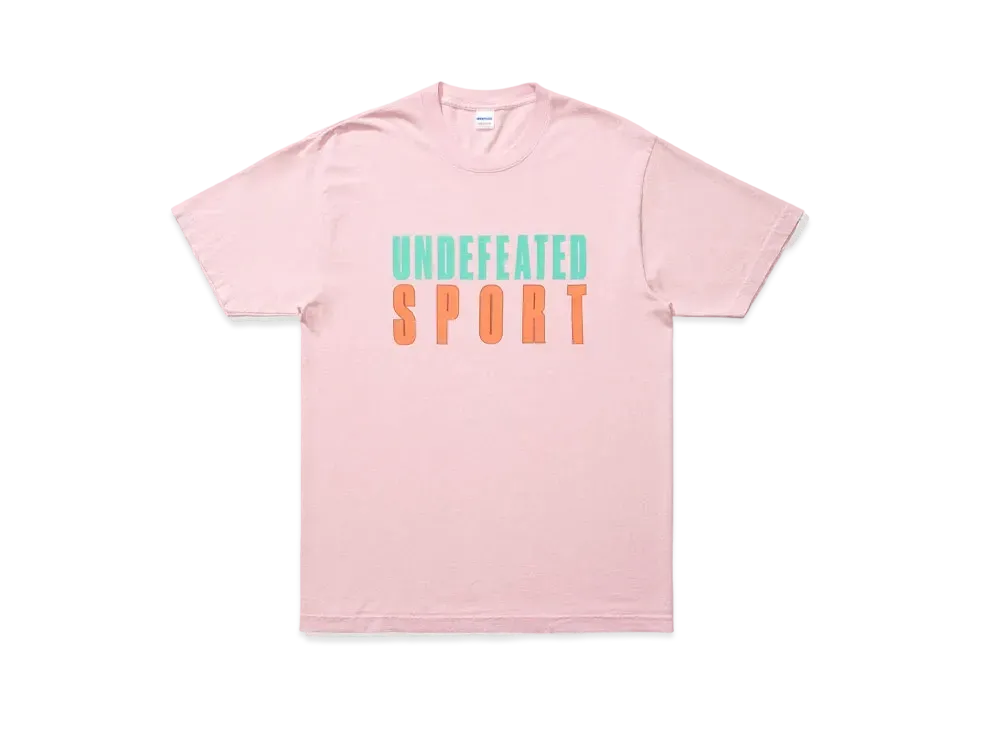 UNDEFEATED SPORT S/S TEE - 80144 "Pink"
