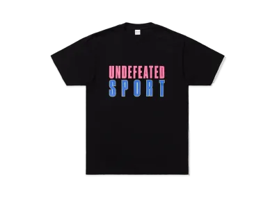 UNDEFEATED SPORT S/S TEE - 80144 "Black"