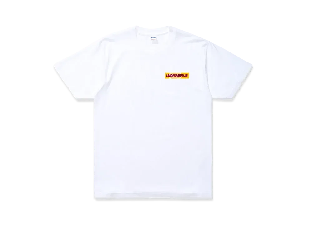 UNDEFEATED PSYCHO CIRCLE S/S TEE - 80145 "White"