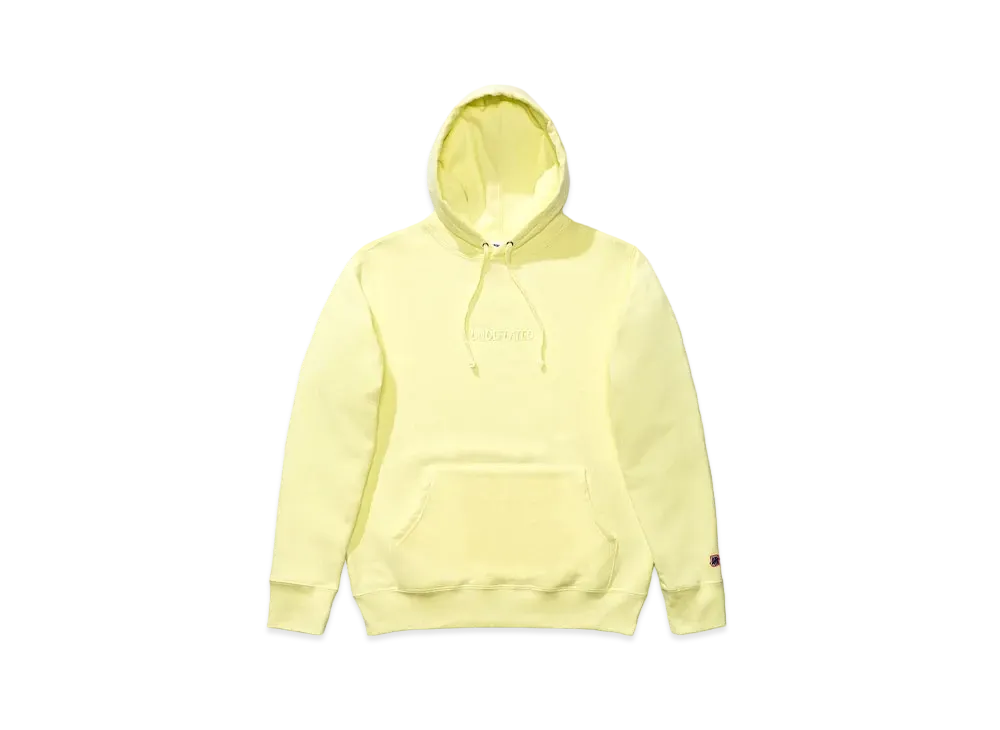 UNDEFEATED LOGO PULLOVER HOOD - 20057 "Yellow"