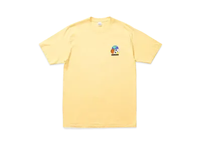 UNDEFEATED GLOBALLS S/S TEE - 80167 "Yellow"